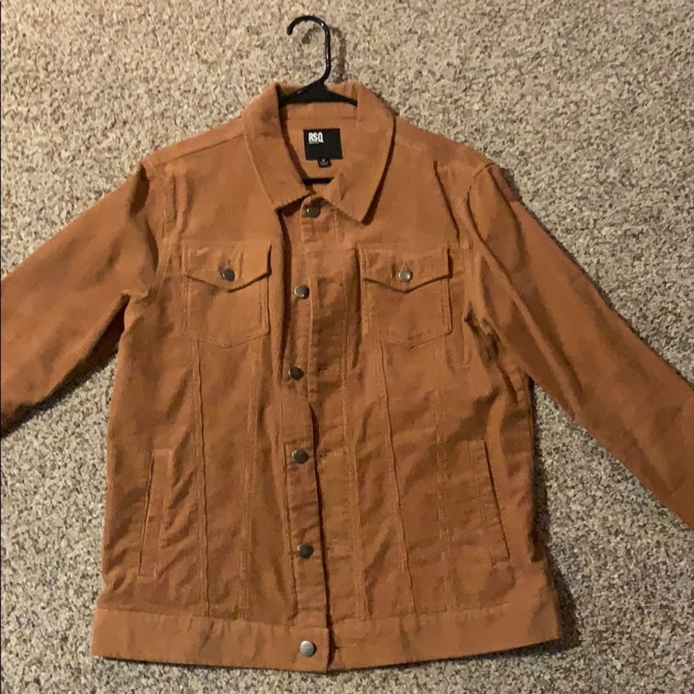 Brown Corduroy RSQ lightweight jacket